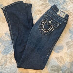 True Religion Hi-Rise Boot Jeans - 26